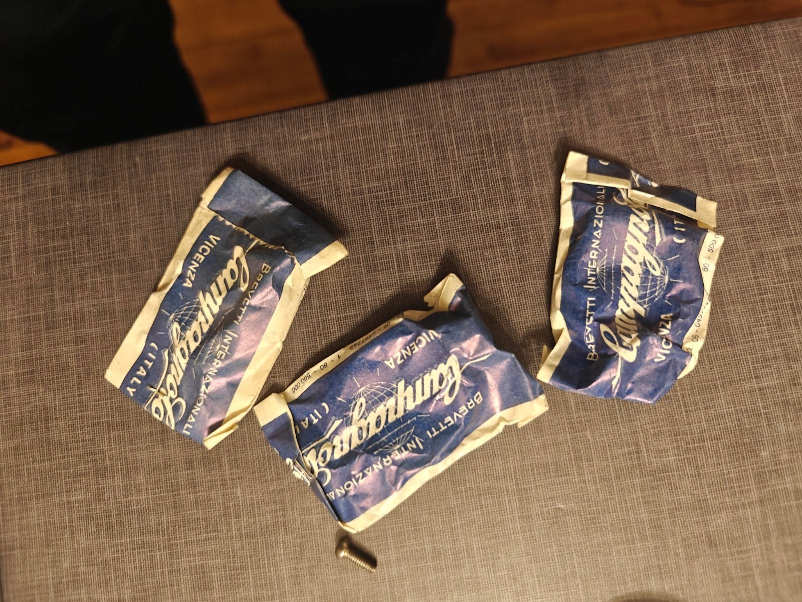 NOS campagnolo buisklemmen voor bovenbuis, Ophalen of Verzenden