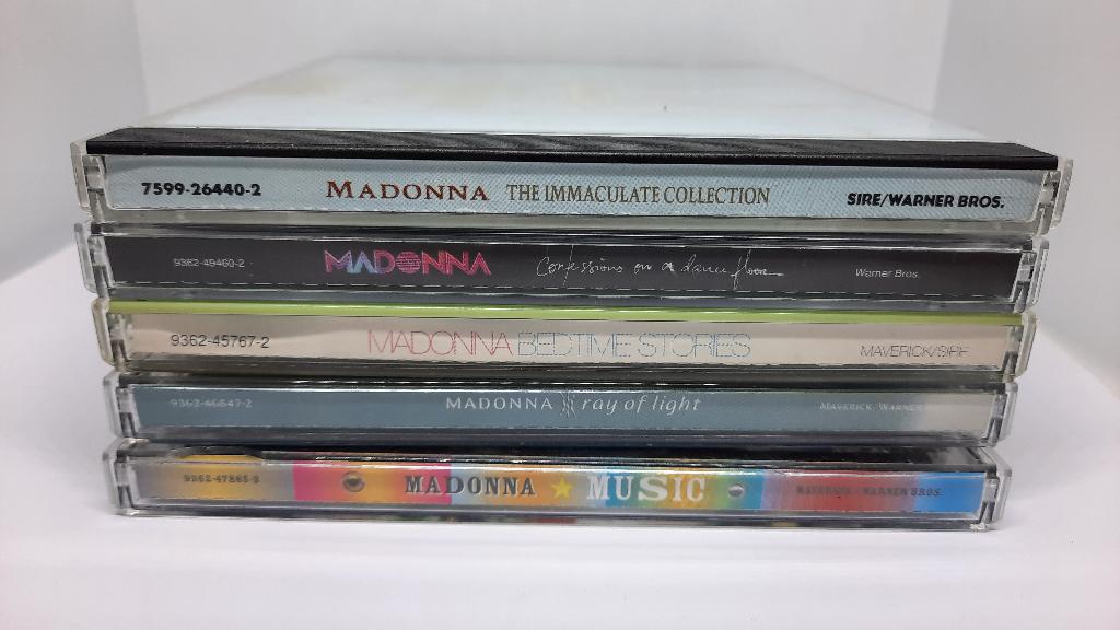 Partij van 5 Madonna CDs Muziek Albums, Ophalen of Verzenden, Gebruikt