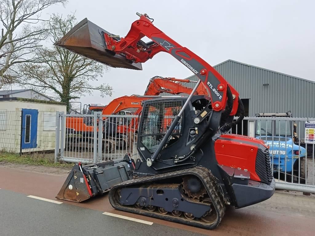Eurocomach ETL 200 T4 schranklader loader lader 5,4T bobcat, Wiellader of Shovel