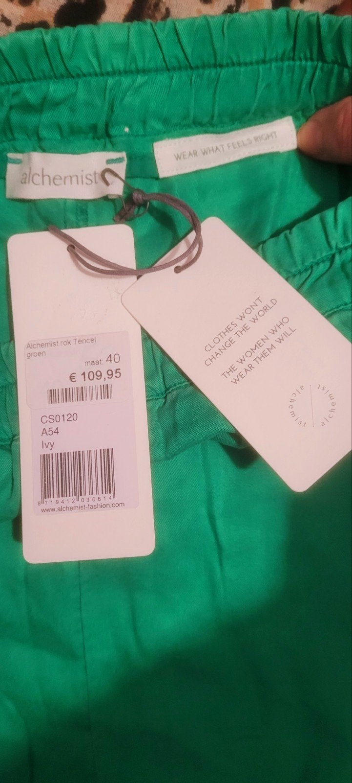 2 Alchemist Tencel rok groen, Kleding | Dames, Nieuw, Ophalen of Verzenden, Knielengte, Alchemist