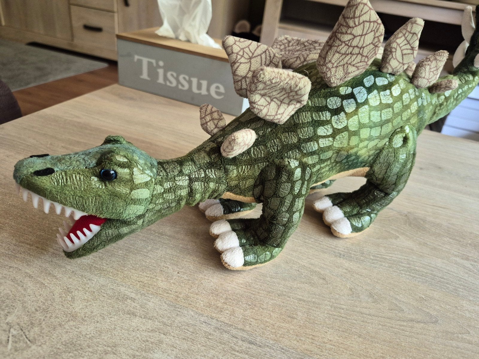Dinosaurus/ dino knuffel., Kinderen en Baby's, Ophalen of Verzenden, Zo goed als nieuw, Dinosaurus