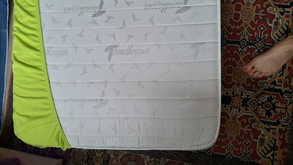 matras, Ophalen, 90 cm, Eenpersoons, Zo goed als nieuw