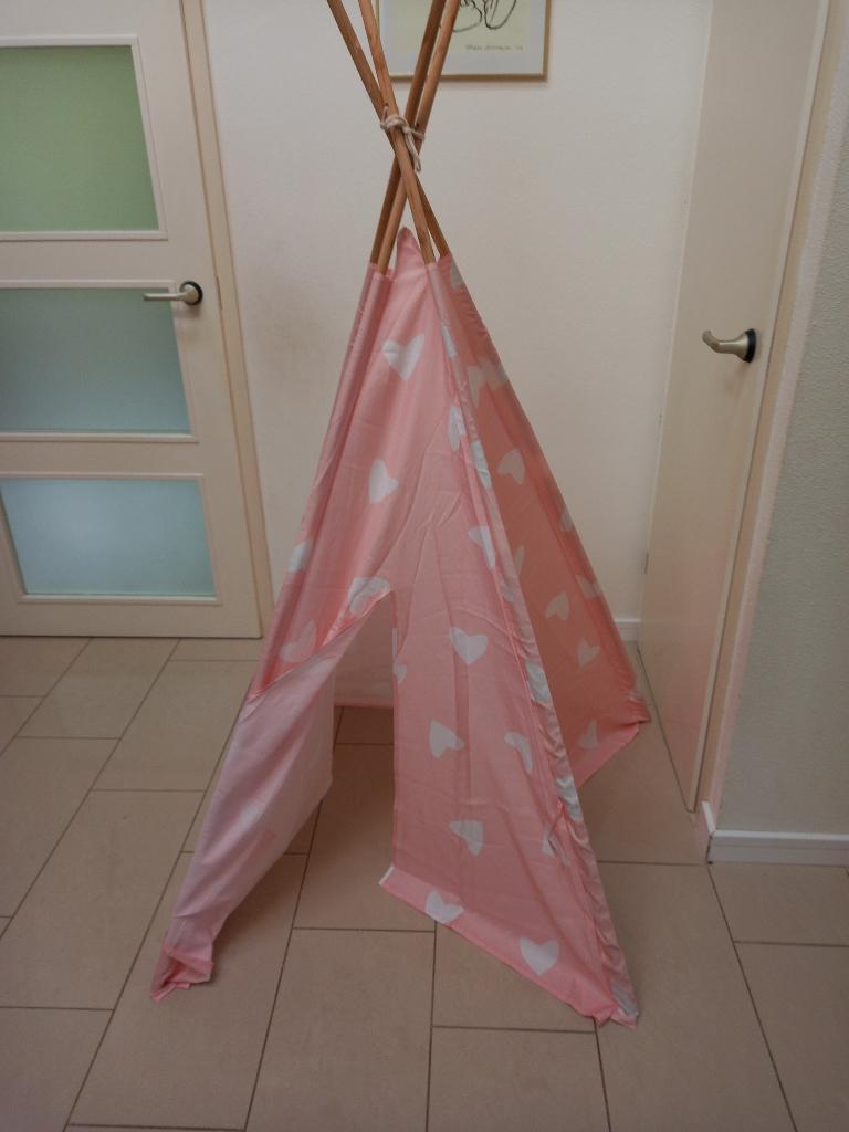 Kinder Tipi Speeltent Roze, Kinderen en Baby's, Ophalen of Verzenden, Gebruikt