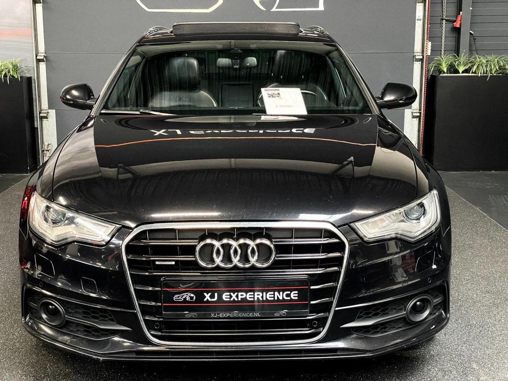 Audi A6 Avant 3.0 TDI BiT quattro Pro Line 2x S-LINE 313 PK, Auto's, Audi, Automaat, Euro 5, Gebruikt, Zwart