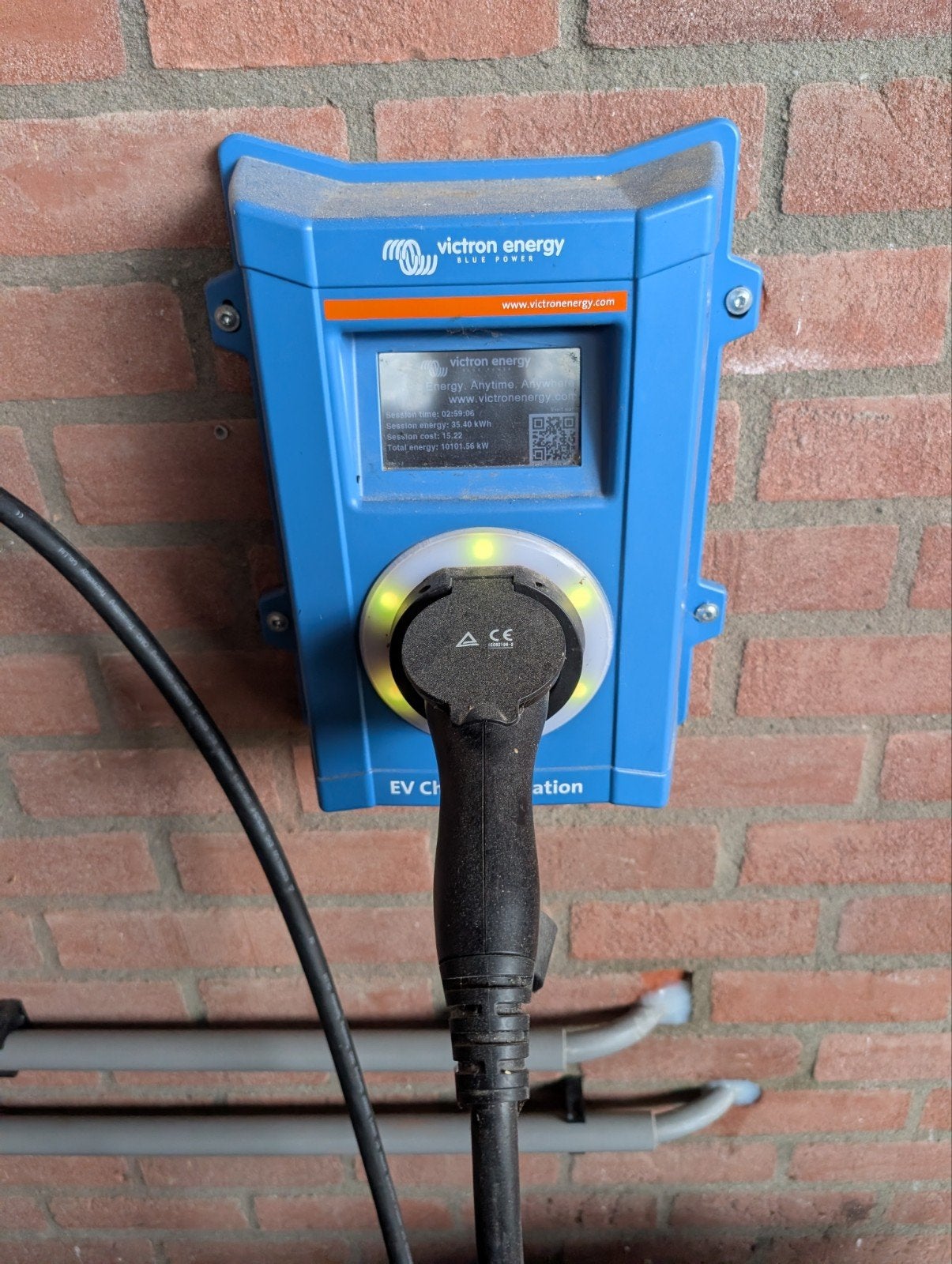 Victron EV Laadstation met Scherm en 5m Kabel, Ophalen of Verzenden, Gebruikt, Laadpaal