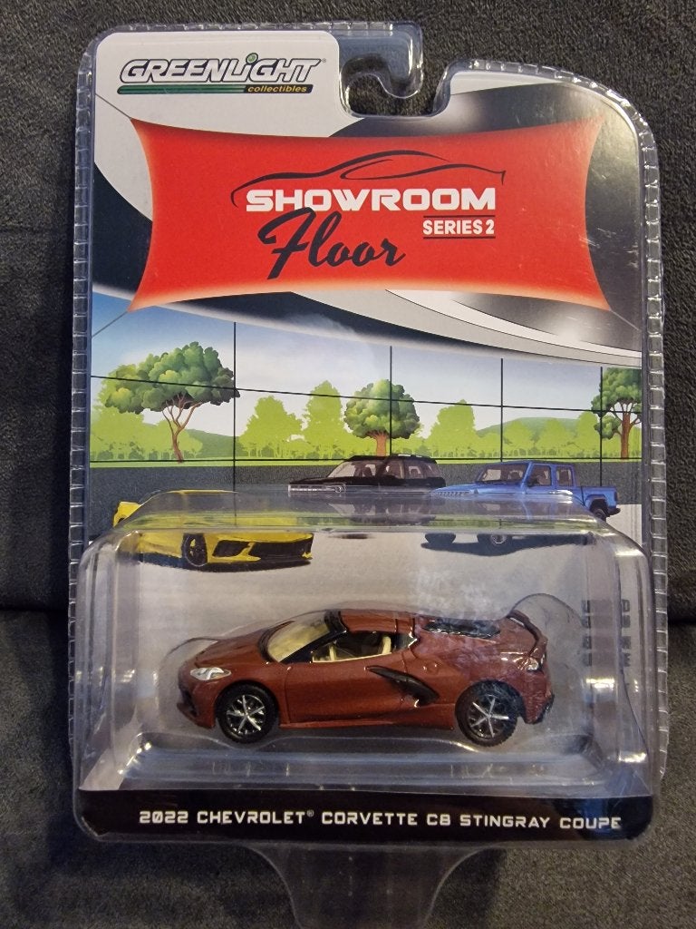 Chevrolet Corvette C8 Stingray Coupe Greenlight 1:64, Christian@diecastcompany.nl, Auto, Diecast Company, Nieuw