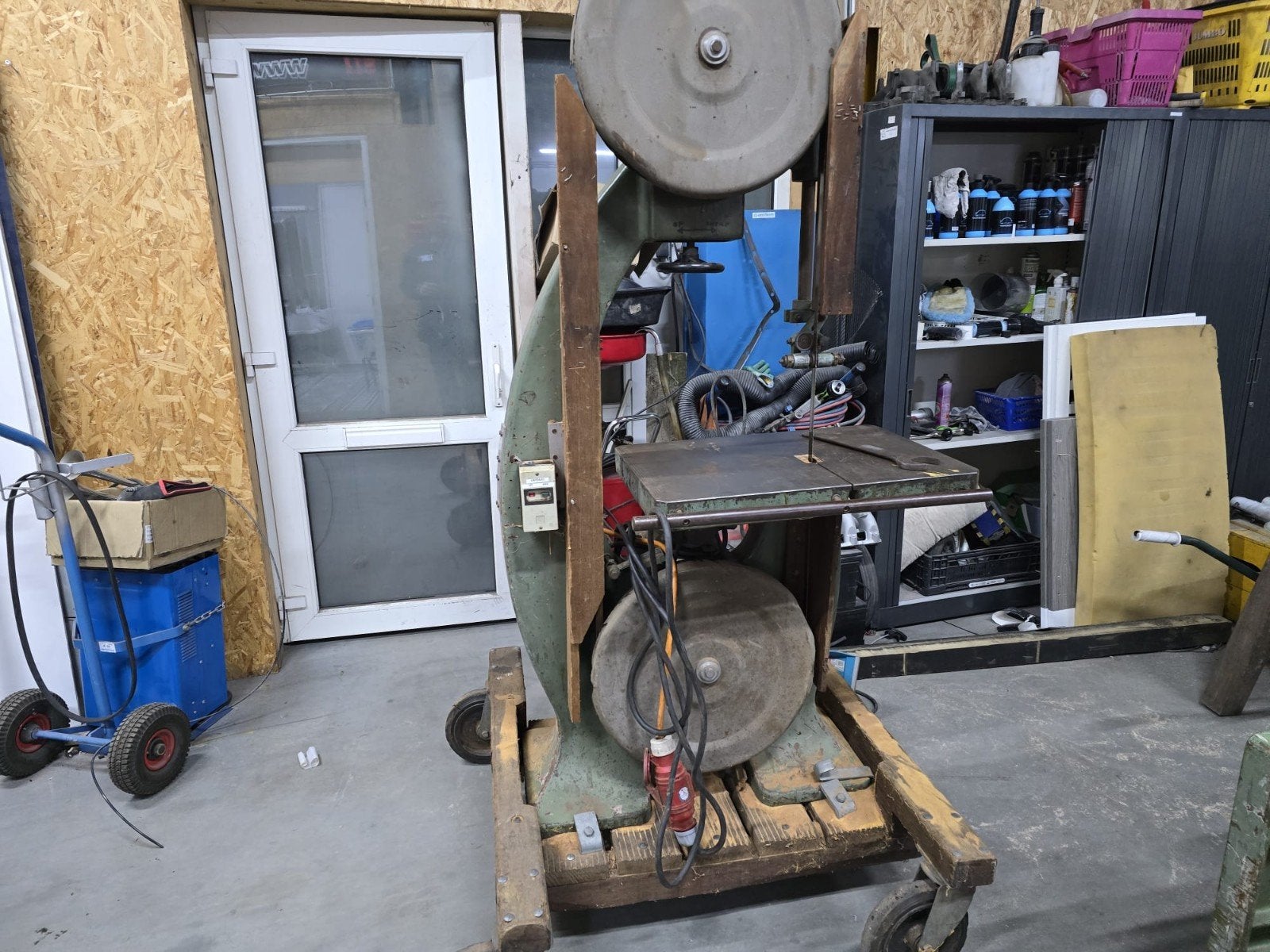 Robuuste lintzaag voor houtbewerking, Ophalen, Gebruikt, Onbekend, 70 mm of meer