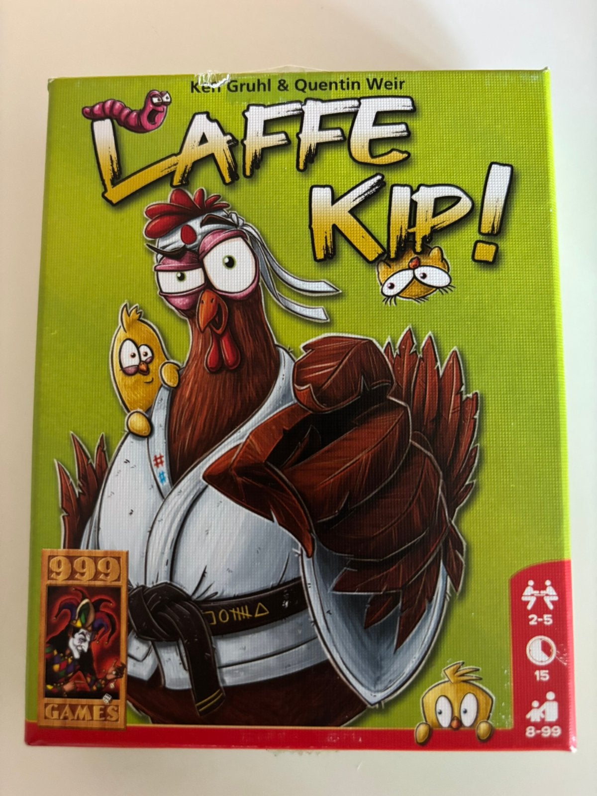 Laffe kip van 999 games, Vijf spelers of meer, Ophalen of Verzenden, Zo goed als nieuw