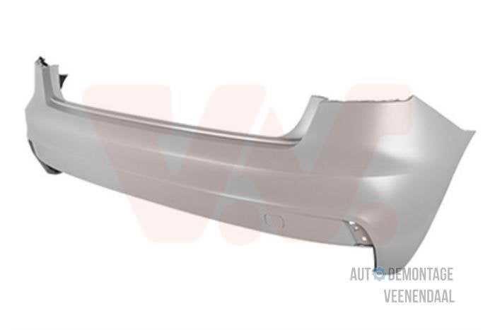 Achterbumper van een Audi A1, -, -, Nieuw, Bumper