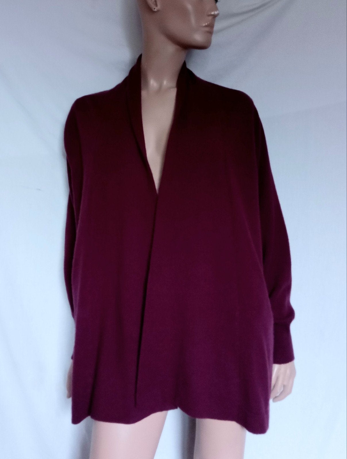 PETER HAHN CASHMERE Vest , Maat 46 - 48, Ophalen, Zo goed als nieuw, Maat 46/48 (XL) of groter, Rood