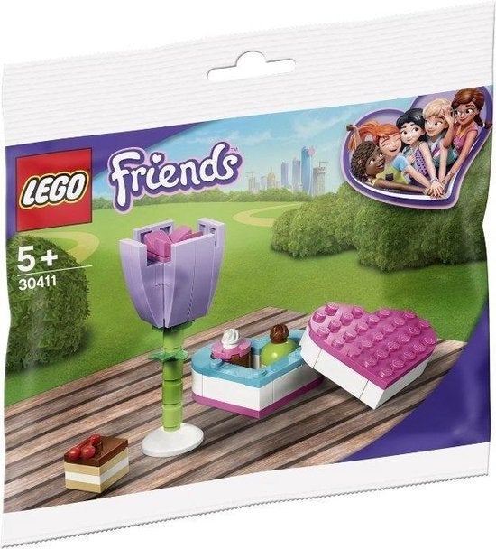 35% Korting op Lego Friends 30411 Bonbondoosje en bloem,, Lego, Nieuw, Friends, Ophalen of Verzenden