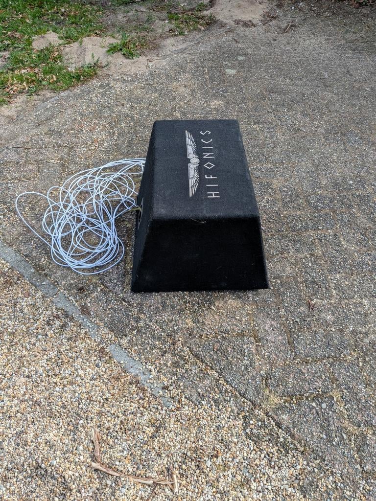 Hifonics TX-12BP 800 Watt Subwoofer - Werkt perfect!, Ophalen, Gebruikt