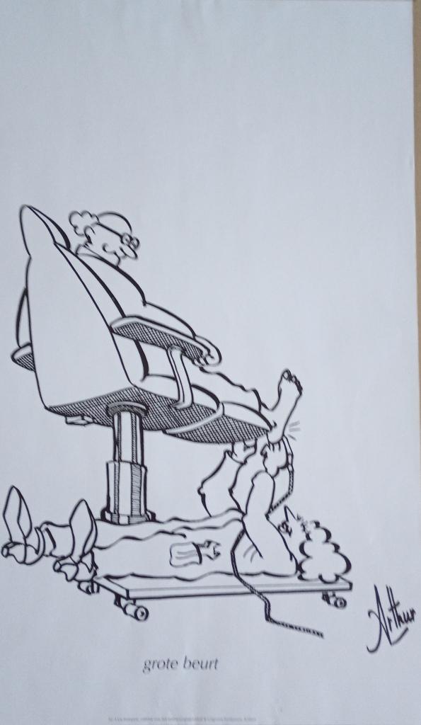 poster pedicure, Rechthoekig Staand, Ophalen of Verzenden, Zo goed als nieuw, A1 t/m A3