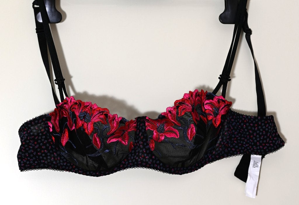 Aubade balconnet beugel bh - JARDIN DES DELICES - 80E, Aubade, Verzenden, Rood, BH