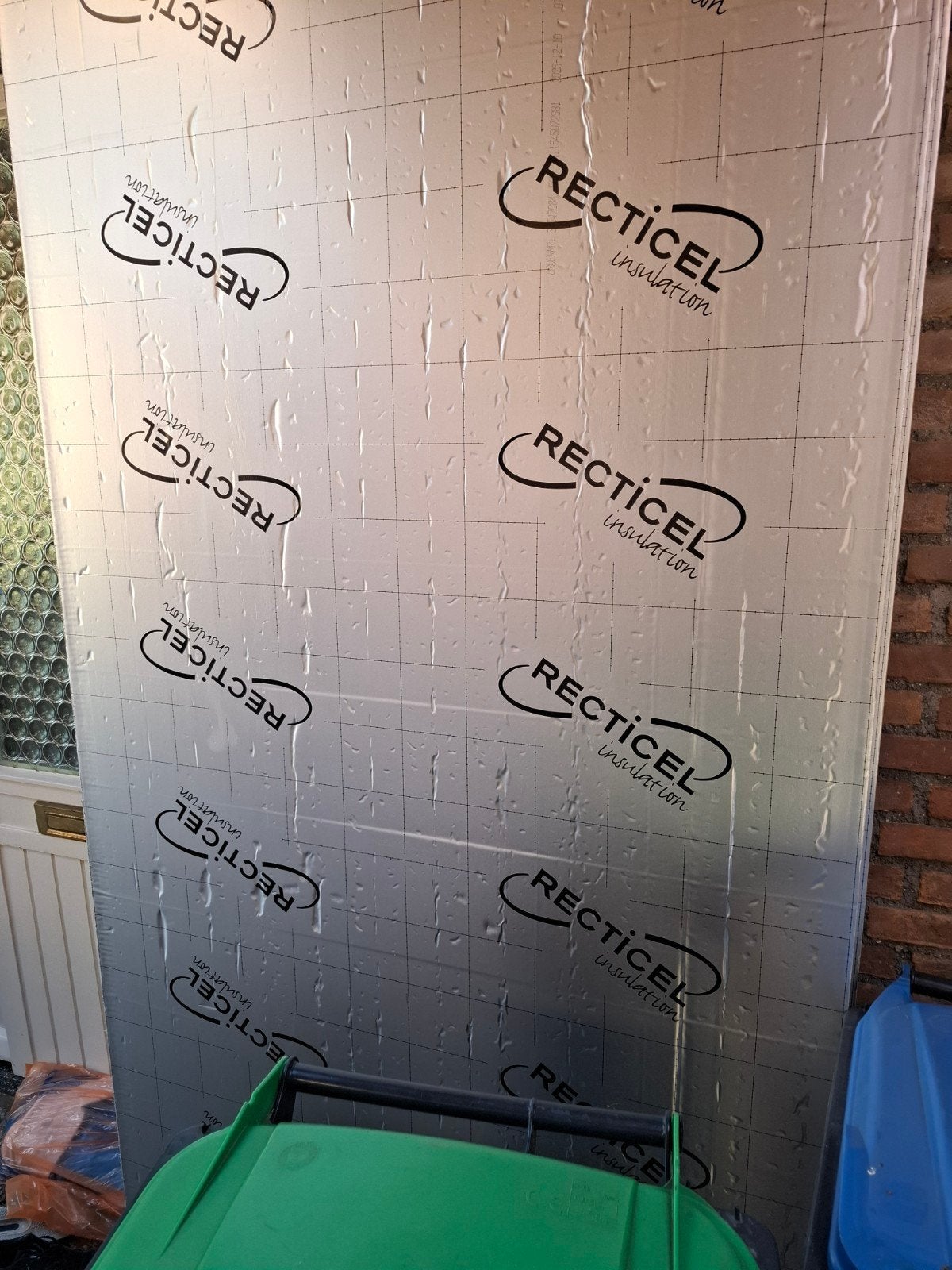 2 PIR isolatieplaten 2400x1200x80mm, Doe-het-zelf en Verbouw, Isolatie en Afdichting, Ophalen