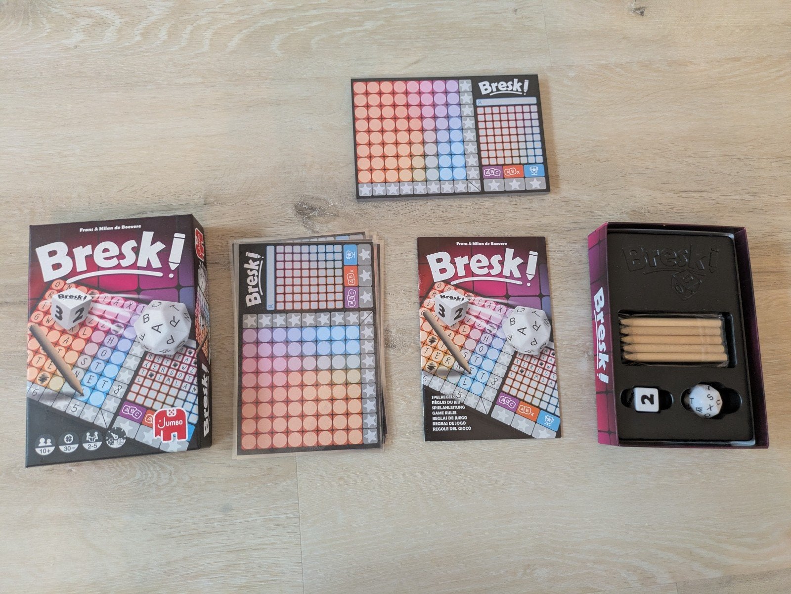Spel bresk, Een of twee spelers, Ophalen of Verzenden, Gebruikt, Jumbo