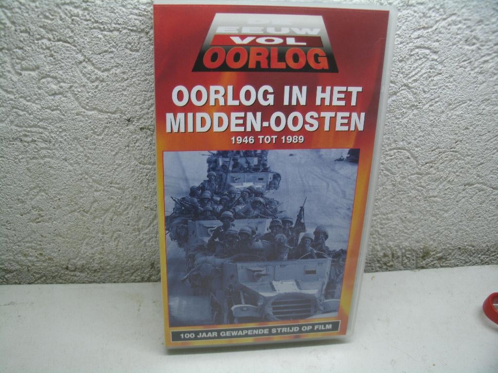 vhs 242b 35 oorlog in het middenoosten 46-89, Ophalen of Verzenden, Zo goed als nieuw, Actie en Avontuur