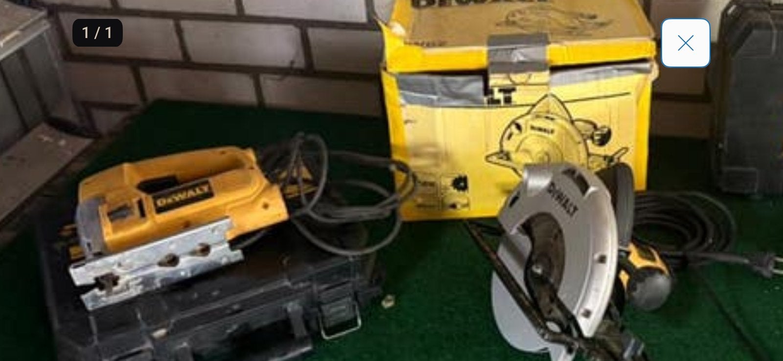 DeWalt Zaag- en achuurmachine, Doe-het-zelf en Verbouw, Gereedschap | Zaagmachines, Gebruikt, Decoupeerzaag, Ophalen of Verzenden