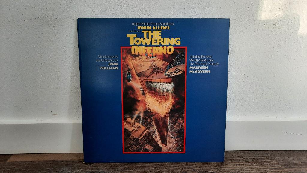 The Towering Inferno Soundtrack John Williams LP Plaat, Ophalen of Verzenden, 1970 - 1979, Gebruikt, 12 inch