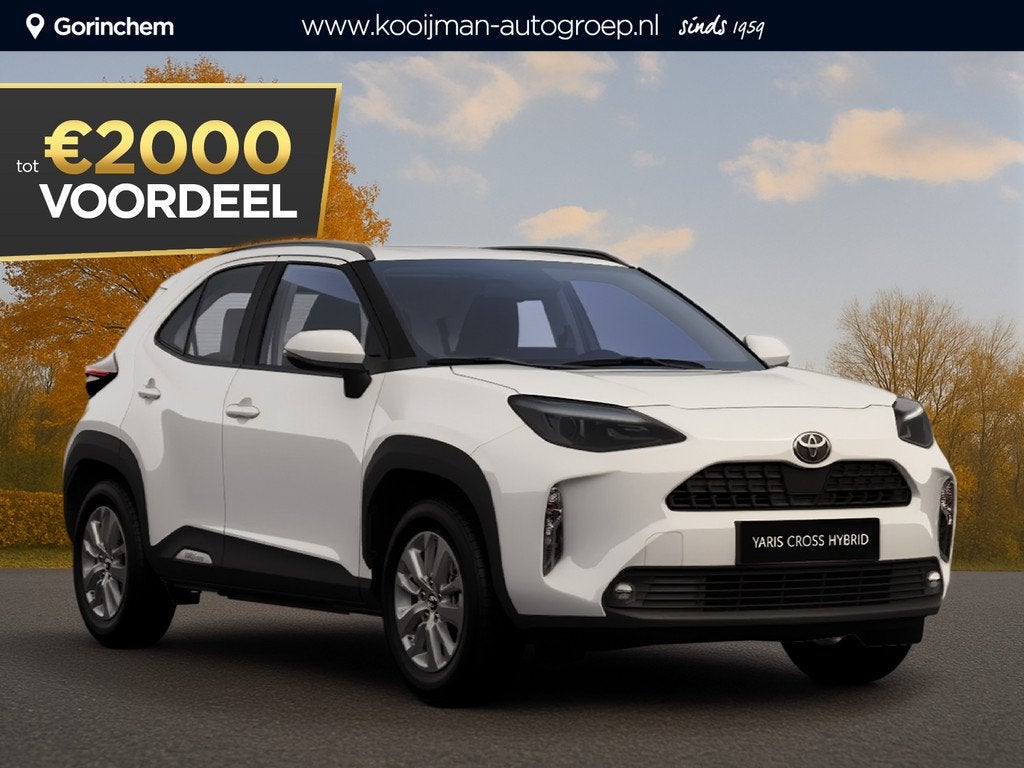 Toyota Yaris Cross 1.5 Hybrid 115 Active Nu €2.500,- voord
