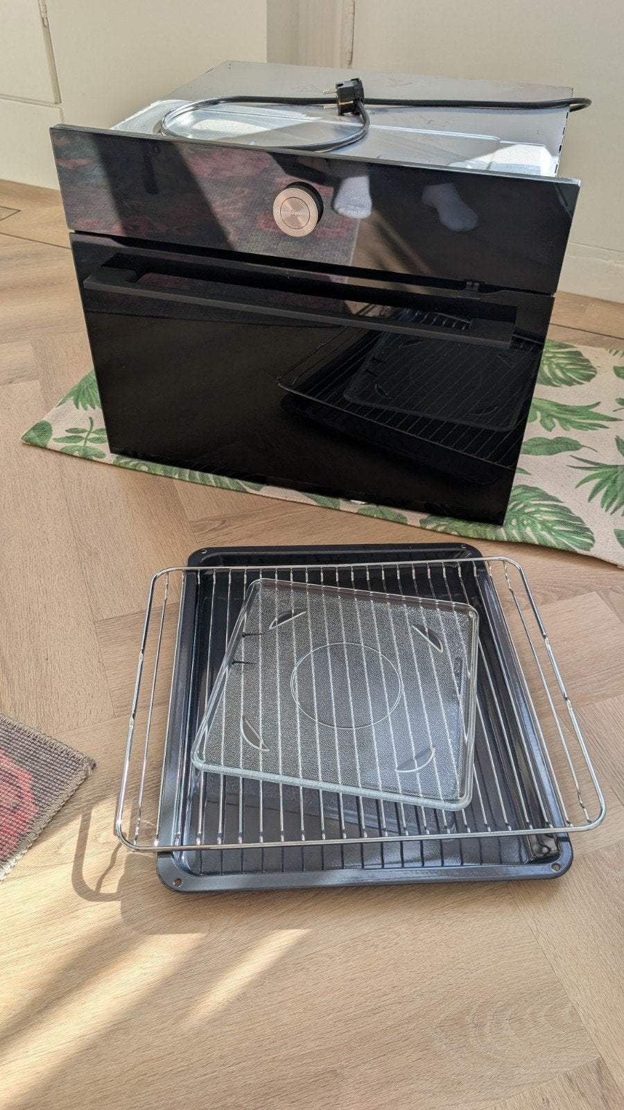 combi oven zo goed als nieuw, Witgoed en Apparatuur, Ovens, Ophalen, 45 tot 50 cm, IKEA, Inbouw