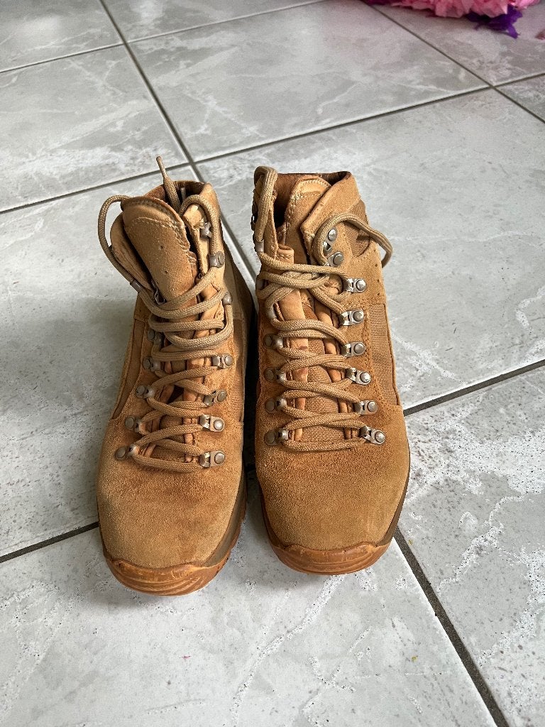 Gedragen paar Meindl 3772-06 Desert schoenen maat 250M.39, Verzenden, Gebruikt, Schoenen