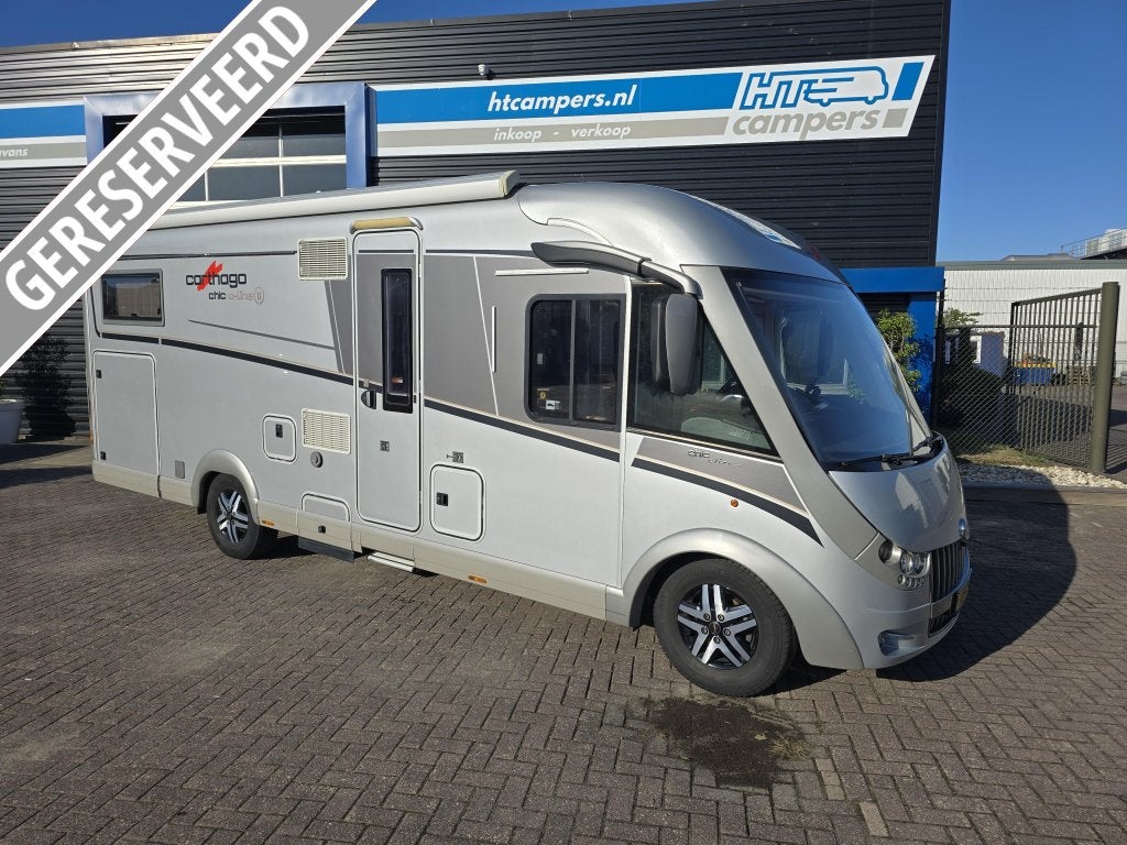 Carthago Chic C-Line I 4.8 3 Ltr Automaat 2015, Caravans en Kamperen, Automaat, Standaard zit, Fiat, Tot en met 2