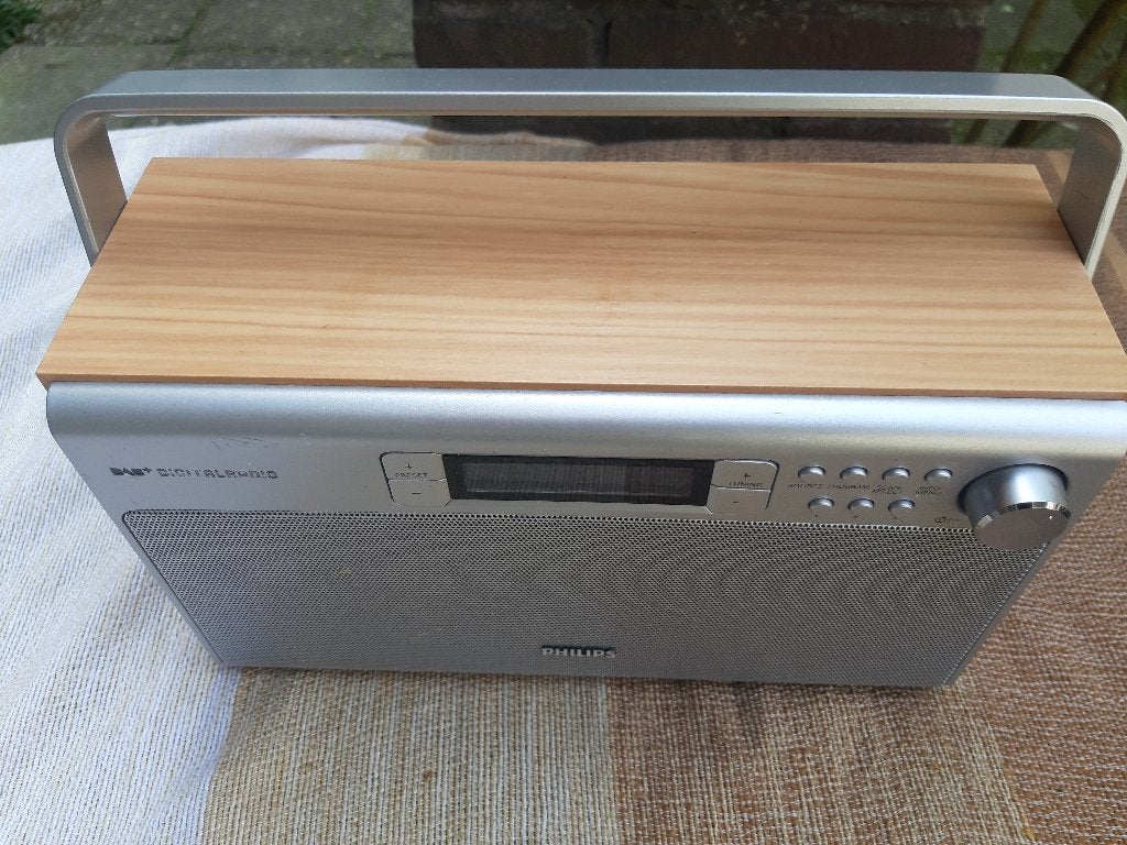 Draagbare Philips Digital Radio, AB+, Ophalen, Gebruikt, Radio