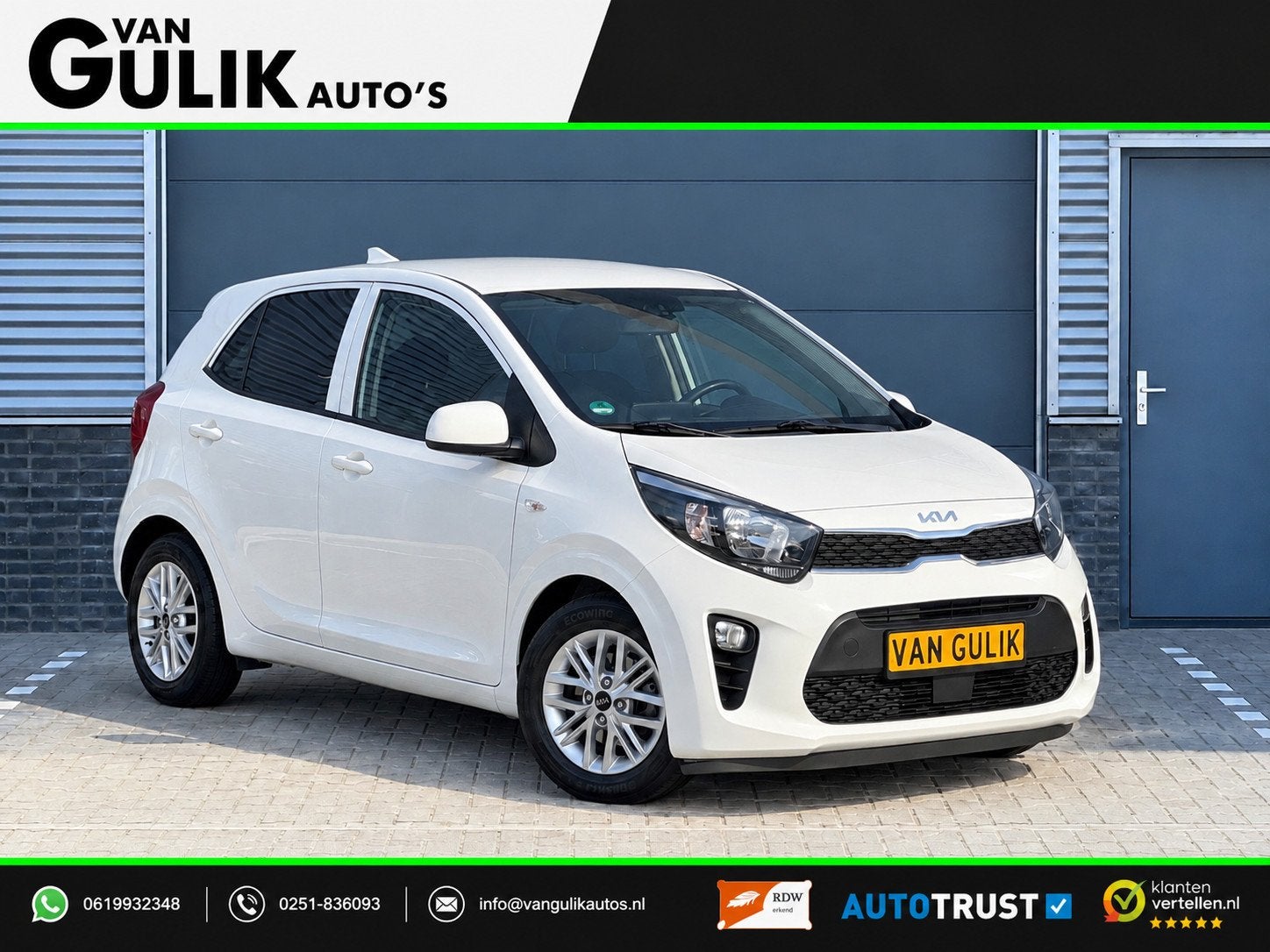 Kia Picanto 1.2 MPi Dream Team | Camera | Navigatie | Winter, Auto's, Stof, Gebruikt, Zwart, 4 cilinders