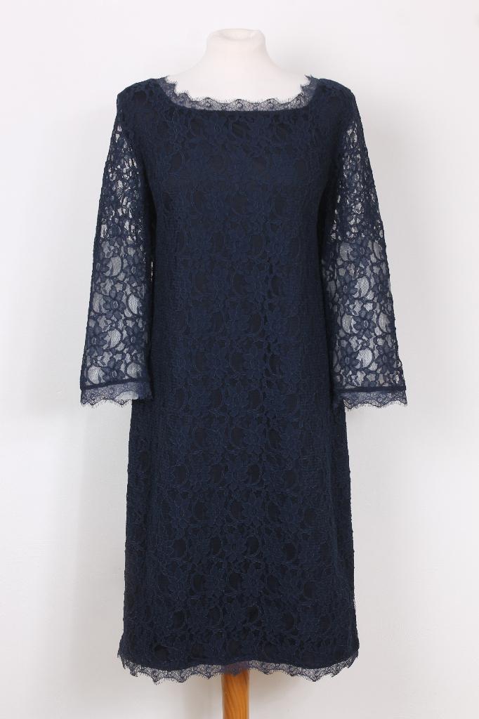 Zomer! Kanten jurk JOSEPH RIBKOFF maat 46, Blauw, Maat 46/48 (XL) of groter, Joseph Ribkoff, Ophalen of Verzenden