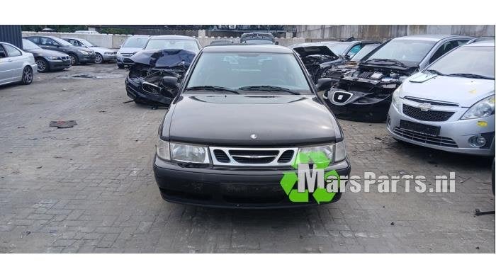 Veiligheidsgordel rechts-voor van een Saab 9-3