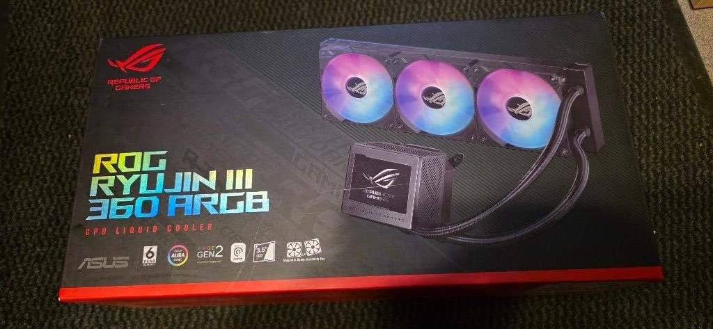 ROG Ryuijin 3 argb, Computers en Software, Ophalen, Gebruikt, Waterkoeling