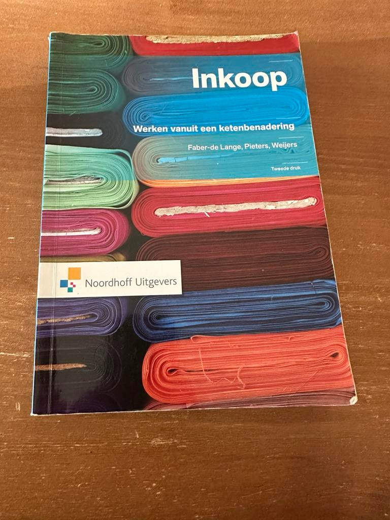 Inkoop: Werken vanuit een ketenbenadering (tweede druk), Boeken, Ophalen of Verzenden, Gamma, Gelezen, HBO