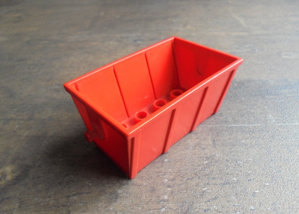 Lego Duplo Train Tipper with Straight Sides (zie foto's), Ophalen of Verzenden, Gebruikt, Losse stenen, Duplo