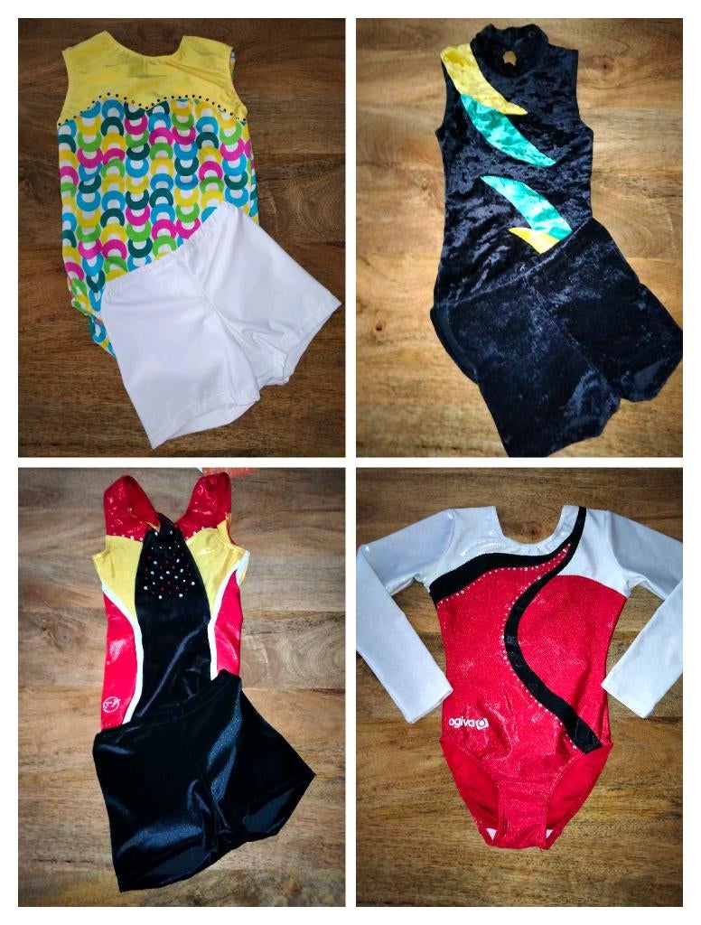 Diverse turnpakjes/gympakjes maat 122 Uitverkoop, Sport en Fitness, Kindermaat 122 t/m 140, Ophalen of Verzenden, Nieuw, Turnpak(je)