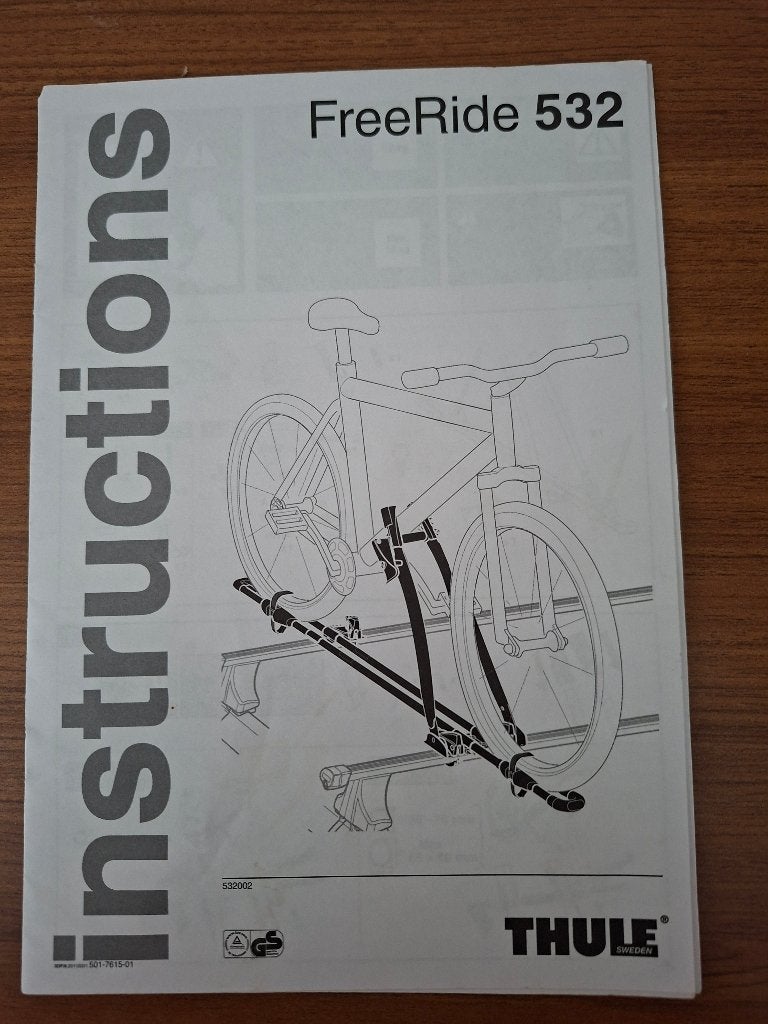 Fiets dakdrager Thule, Ophalen, Zo goed als nieuw