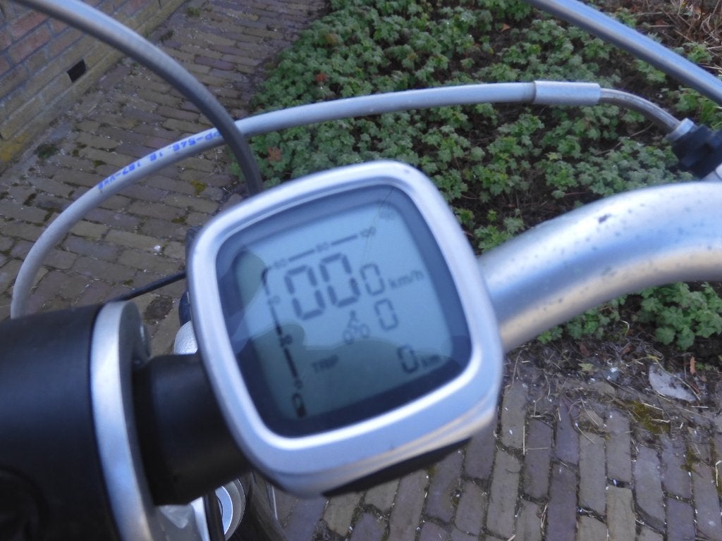 goede display voor een sparta of batavus ION, Fietsen en Brommers, Fietsaccessoires | Fietscomputers, Ophalen of Verzenden, Gebruikt
