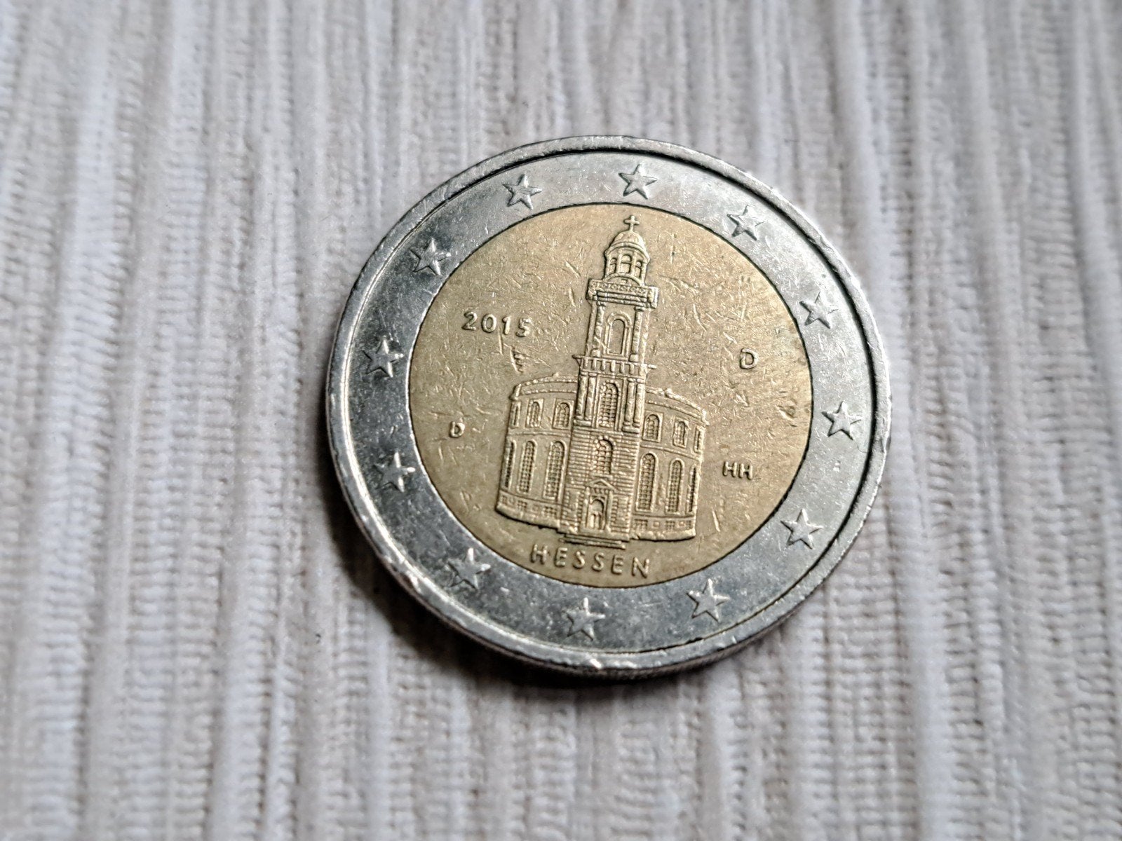 2 euro cc Duitsland 2015 Hessen (D), Ophalen of Verzenden, Duitsland, 2 euro