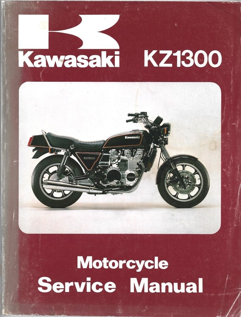 Kawasaki KZ1300 service manual (7332kz), Motoren, Verzenden, Kawasaki