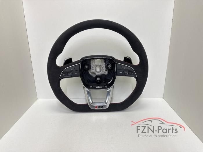 Audi RSQ8 SQ8 Q8 4M Stuur Stuurwiel plat Alcantara MF+F1+Vie, Auto-onderdelen, Ophalen of Verzenden, Gebruikt