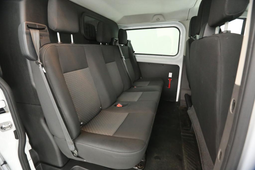 Ford Transit Custom 2.0 TDCI L2H1 | DC | 6 Zits | Airco | Cr, Auto's, Voorwielaandrijving, Stof, Euro 6, 4 cilinders