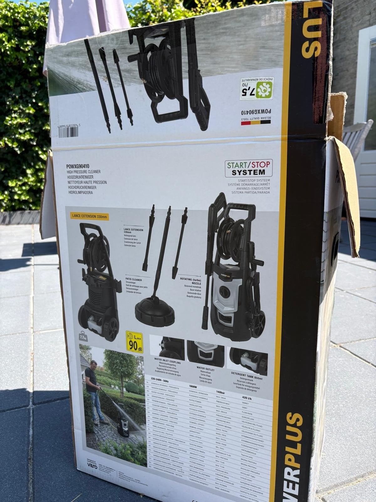 Hogedrukreiniger, Tuin en Terras, Ophalen, Zo goed als nieuw, Elektrisch