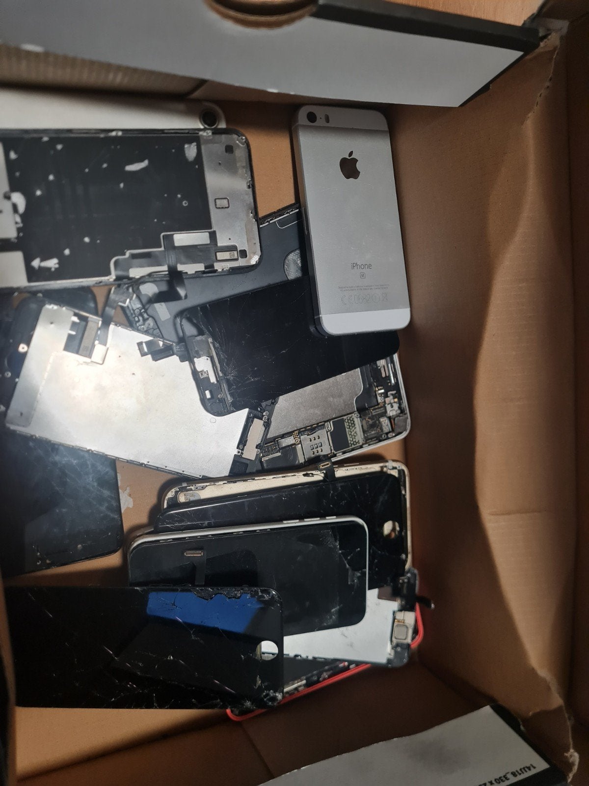 Partijen iPhone onderdelen en defecte toestellen, Ophalen of Verzenden, Niet werkend, Overige typen, Apple