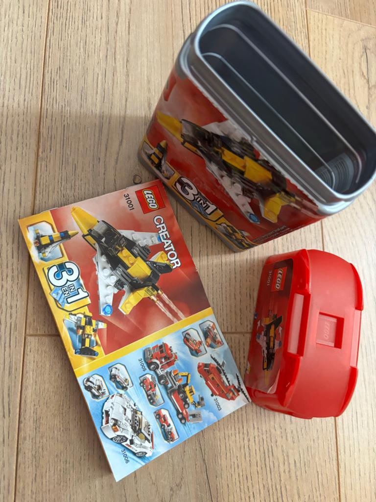 20- lego creator vliegtuig 31001, Ophalen of Verzenden, Zo goed als nieuw