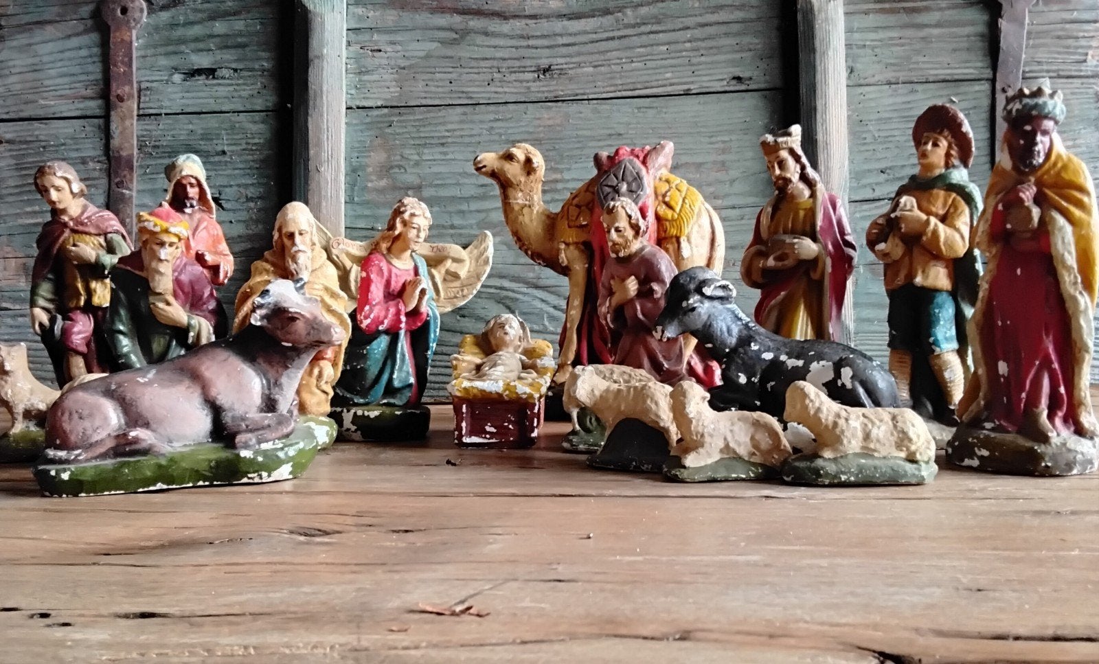 kerstgroep, Diversen, Ophalen of Verzenden, Gebruikt