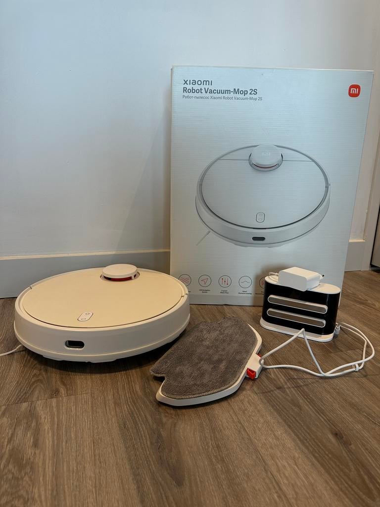 Xiaomi Robot Vacuum-Mop 2S Robotstofzuiger, Ophalen, Zo goed als nieuw, Reservoir, Robotstofzuiger