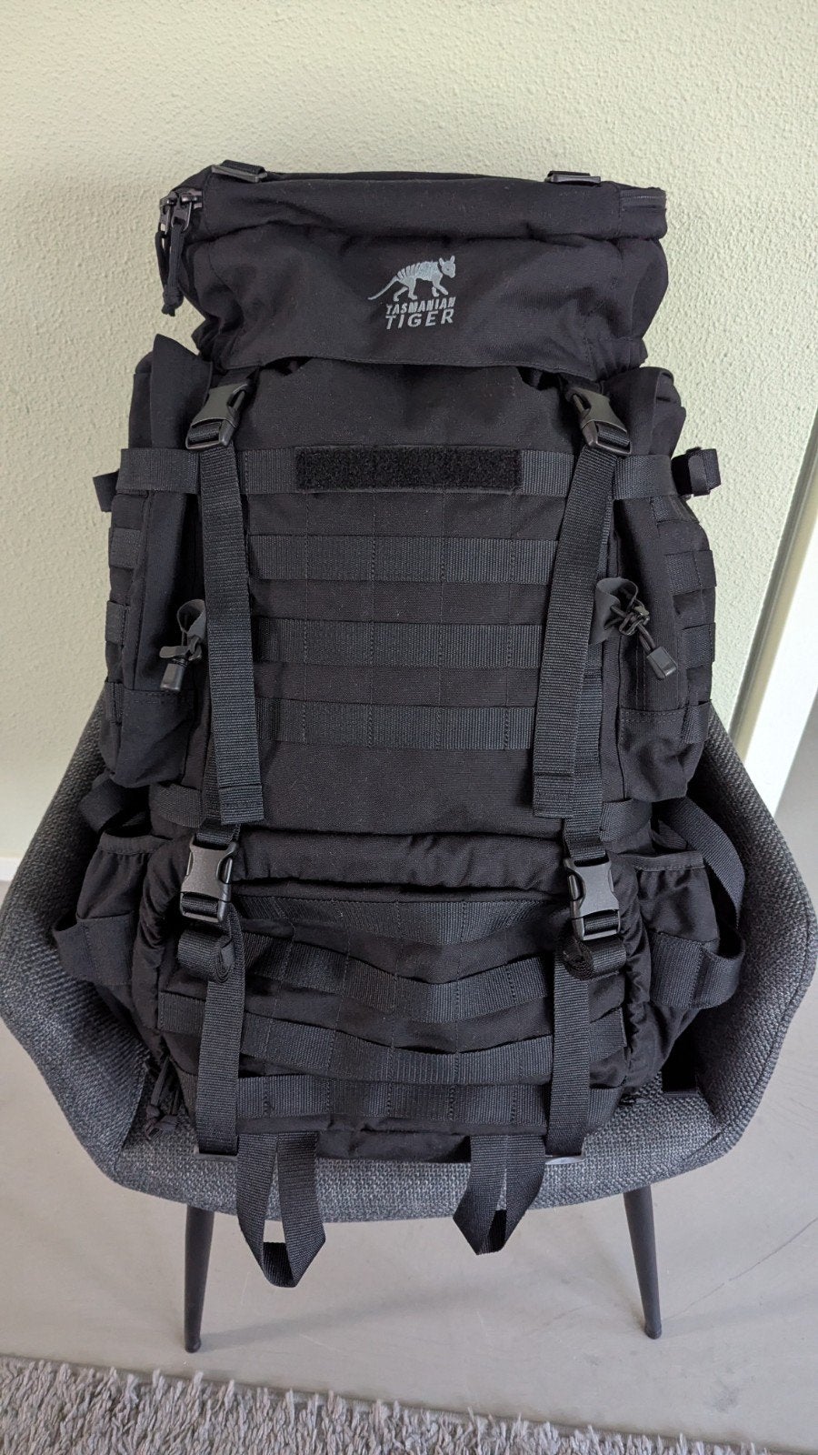 Tasmanian Tiger Raid Pack MKIII tactische rugzak 52L zwart, Overige merken, 25 tot 40 cm, Nieuw, Ophalen of Verzenden