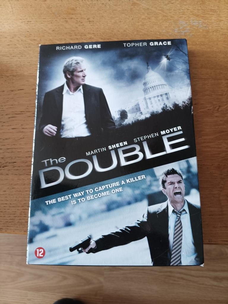 The Double DVD - Richard Gere, Topher Grace (Thriller), Vanaf 12 jaar, Ophalen of Verzenden, Nieuw in verpakking, Actiethriller