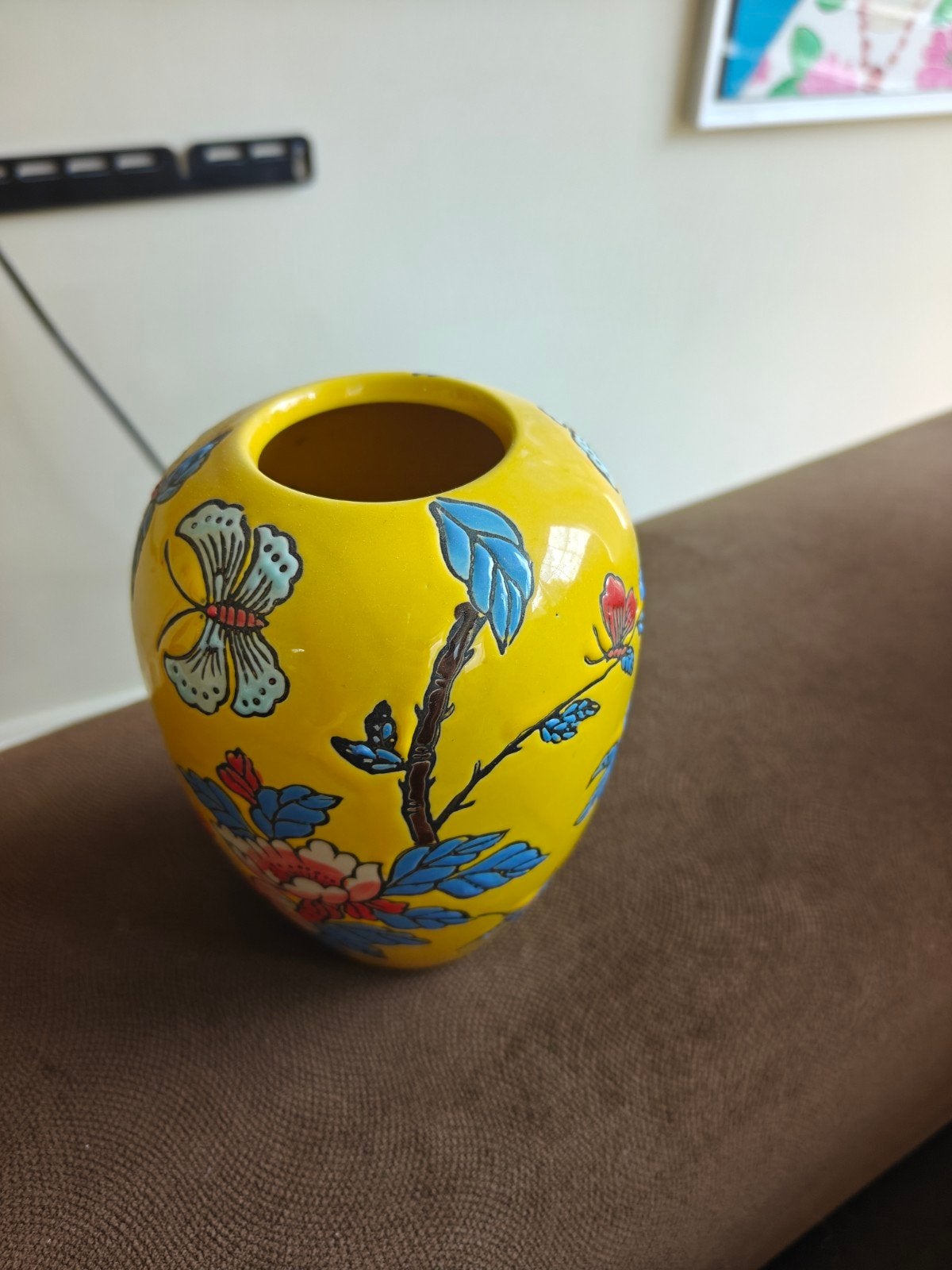 Vase, Ophalen of Verzenden, Overige kleuren, Glas, Minder dan 50 cm