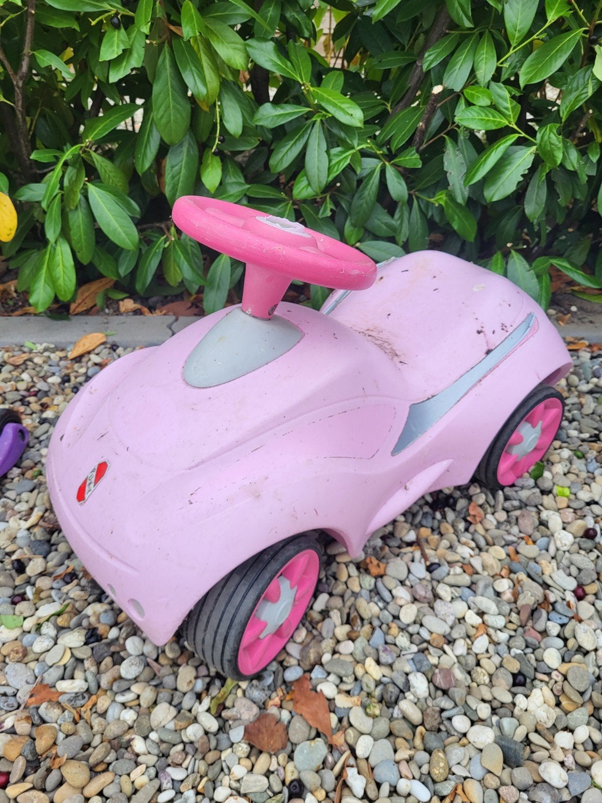 Roze loopauto voor peuters, Ophalen of Verzenden, Gebruikt